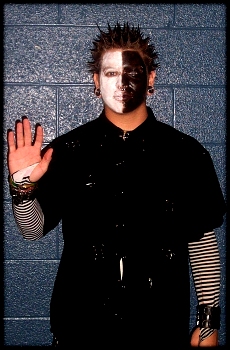 Chris in makeup