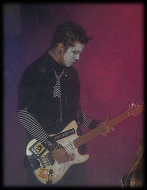 Chris onstage