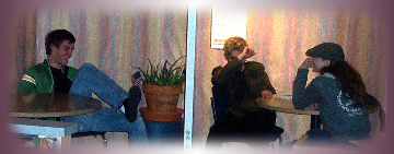 Folks in the lobby