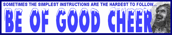 be of good cheer